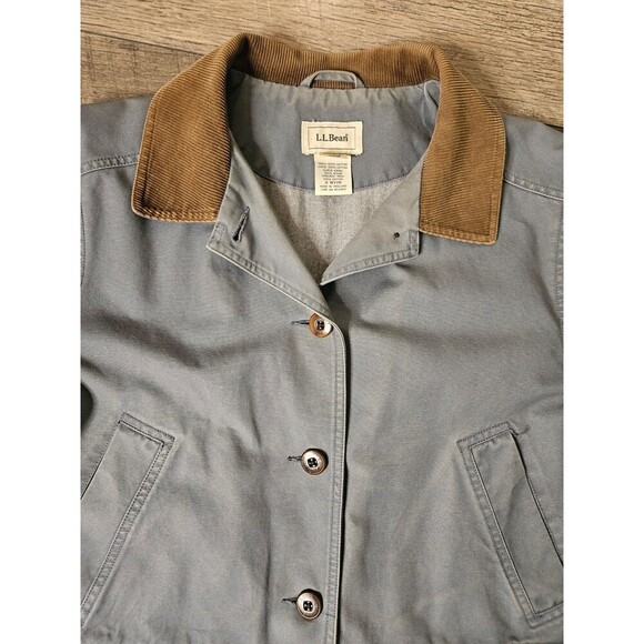 LL Bean Vintage 90s Barn Jacket Chore Hunting  Coat Workwear Jacket LPet - Picture 6 of 12